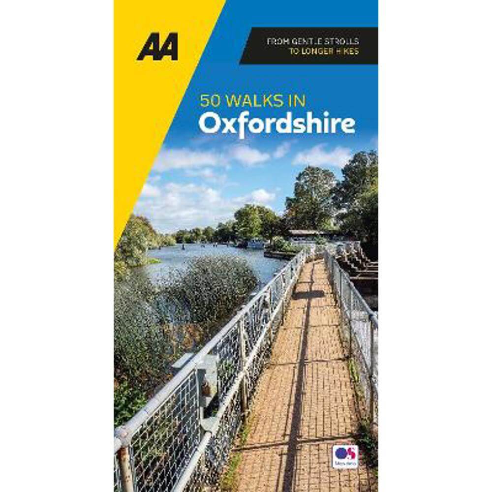 AA 50 Walks in Oxfordshire (Paperback)